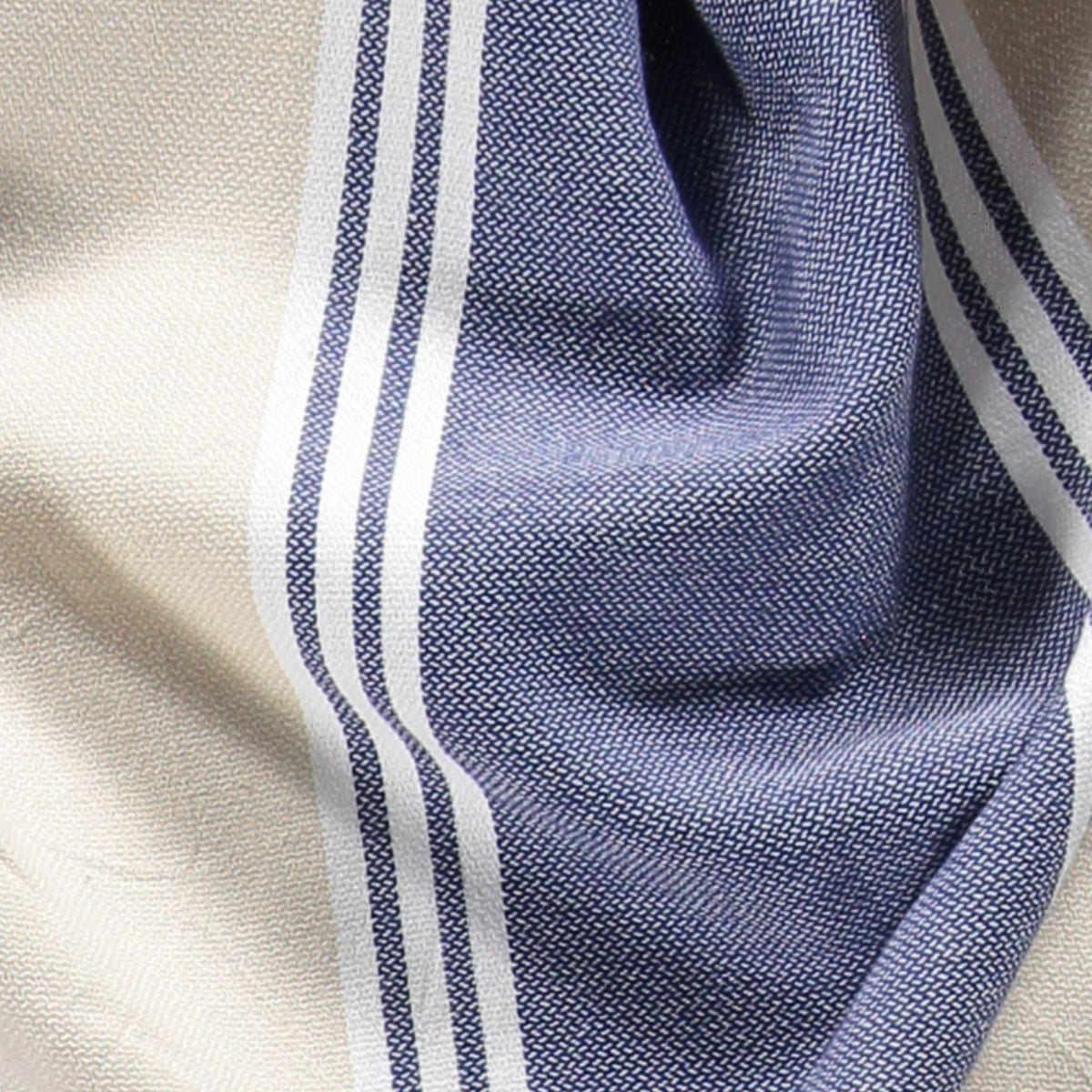 Toalla Koy Navy Blue - Beige
