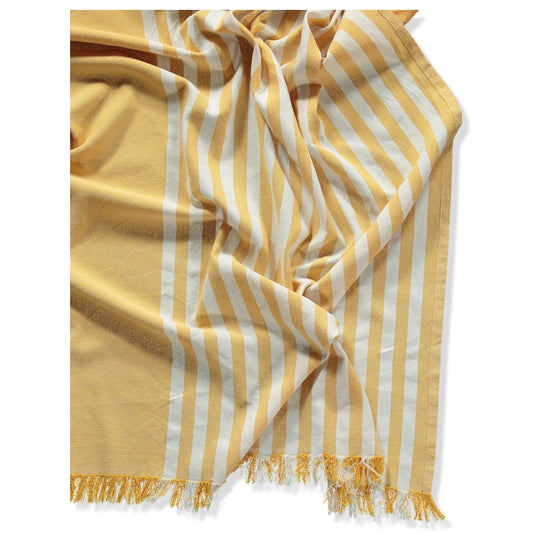 Toalla Mavi Mustard - Ecru