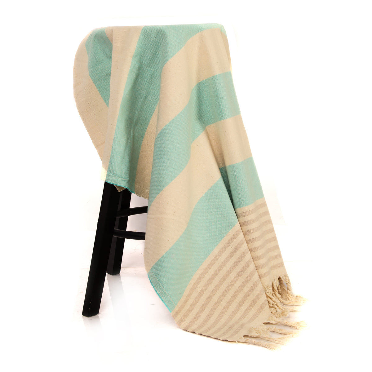 Goreme Beige y Verde Agua - individual