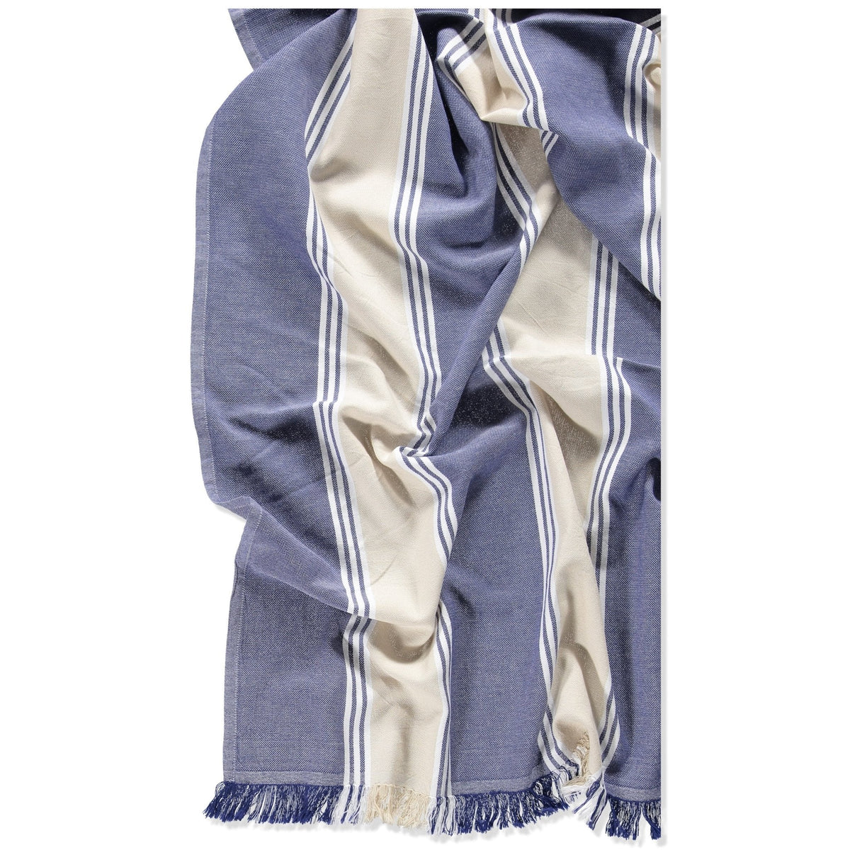 Toalla Koy Navy Blue - Beige