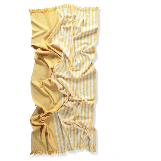 Toalla Mavi Mustard - Ecru